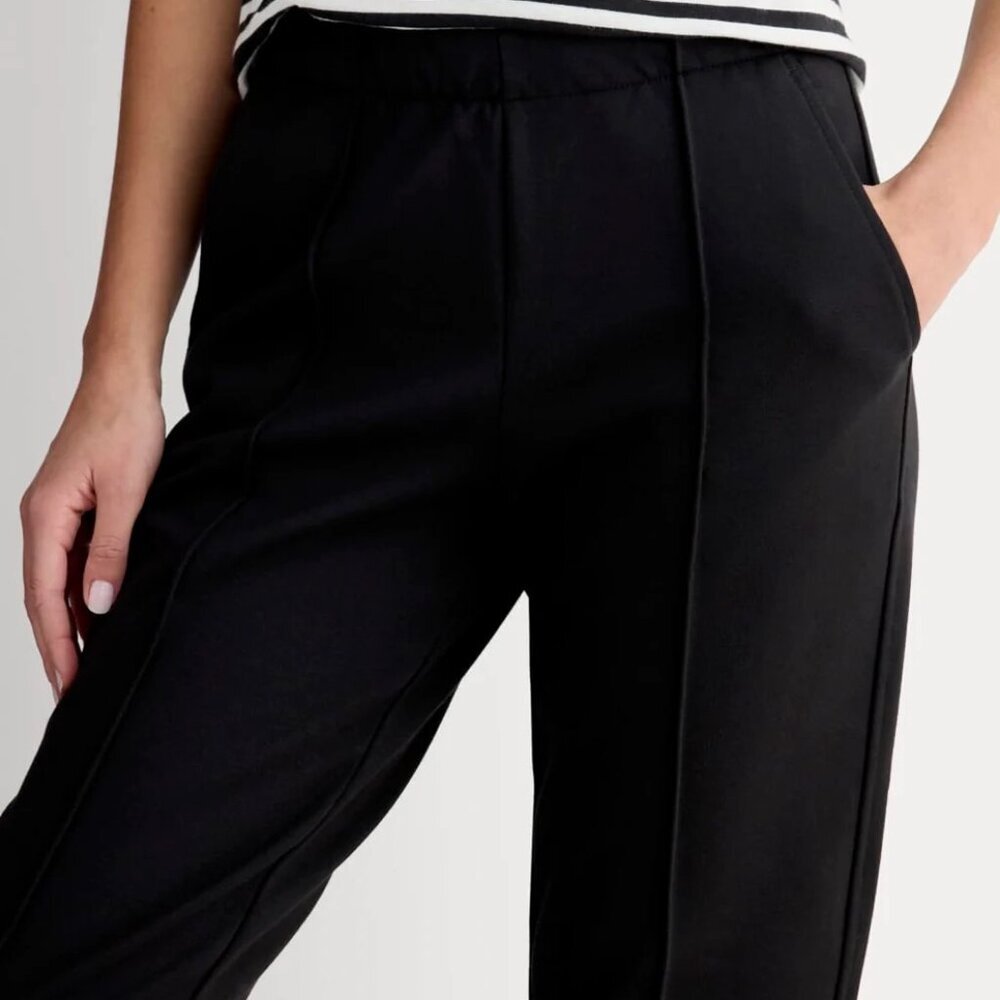 NWT Everlane Dream Pant Black Size S | High Rise Tapered Pull-On Trouser - Picture 10 of 14